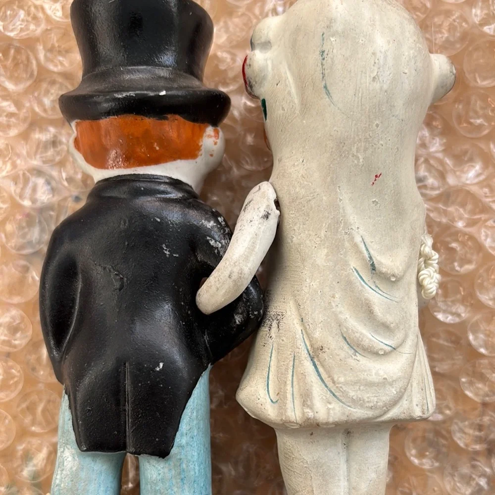 1930’s Bisque Wedding Cake Topper